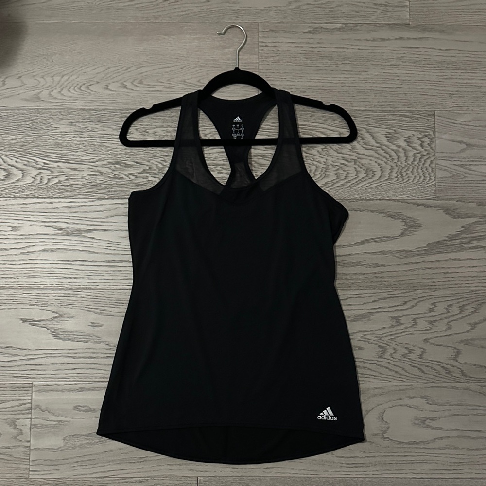 adidas Black Climacool Tank Top
